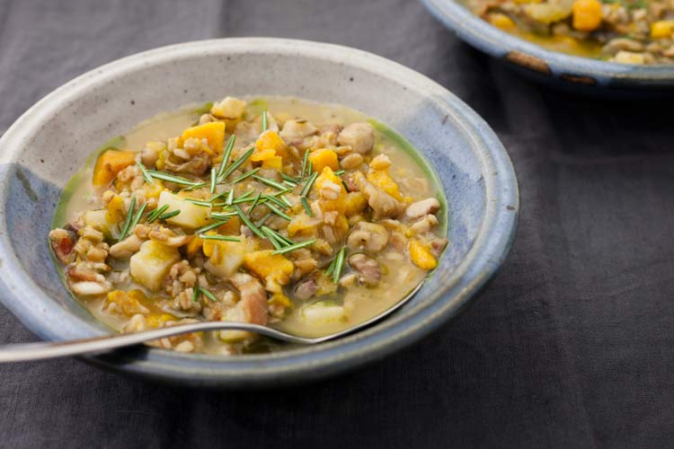 Union Market Chestnut, Farro and Butternut Squash Soup recipe