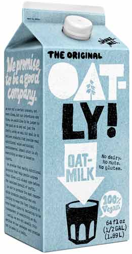 Oatly<br>Oat Milk Oatly<br>Oat Milk