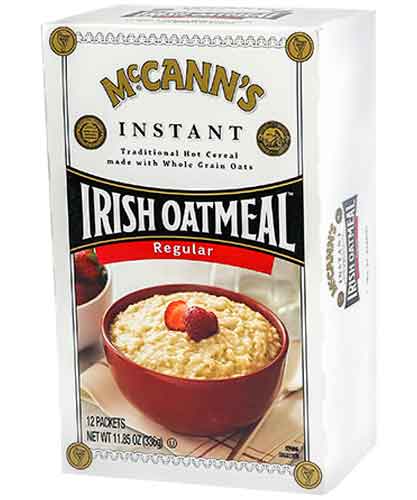 McCann’s Instant Irish Oatmeal McCann’s Instant Irish Oatmeal