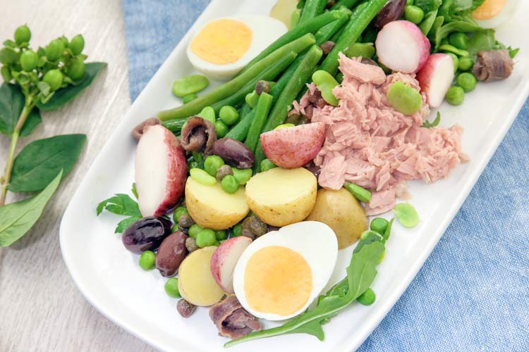 Union Market - Spring Nicoise Salad with New Potatoes recipe