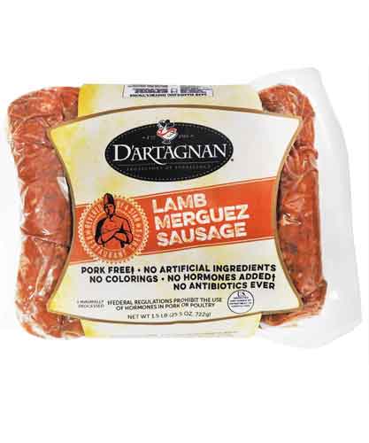 D'Artagnan Lamb Merguez Sausage