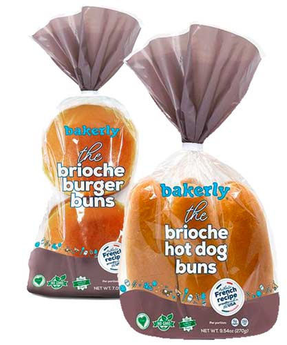 Bakerly<br>Burger Brioche Buns Bakerly<br>Burger Brioche Buns