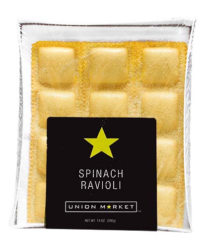 Union Market Spinach Ravioli