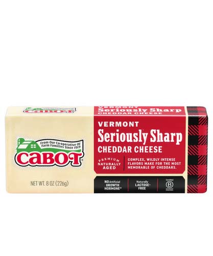 Cabot<br>Seriously Sharp Cheddar Cabot<br>Seriously Sharp Cheddar