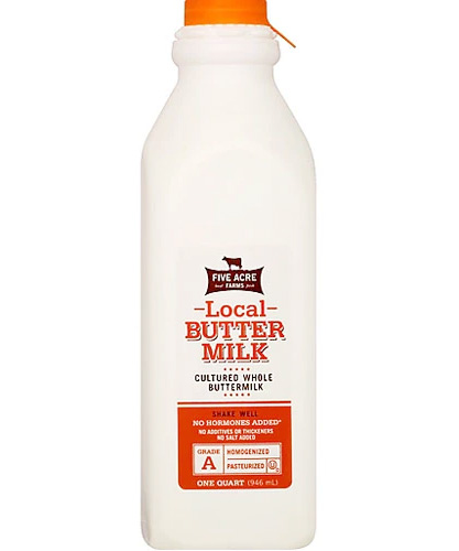 Five Acre<br>Farms Buttermilk (Pint) Five Acre<br>Farms Buttermilk (Pint)