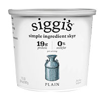 Siggi’s<br>24 0z. Yogurts Siggi’s<br>24 0z. Yogurts