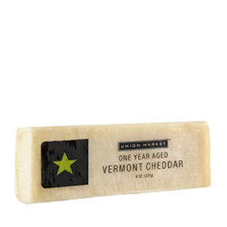 Union Market<br>1 Year Aged Vermont Cheddar Union Market<br>1 Year Aged Vermont Cheddar