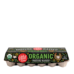 VTIAL FARM<BR>Eggs Pasture Raised Large Organic VTIAL FARM<BR>Eggs Pasture Raised Large Organic