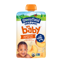 Stonyfield<br>Organic YoBaby Yogurt (Single Pouches)